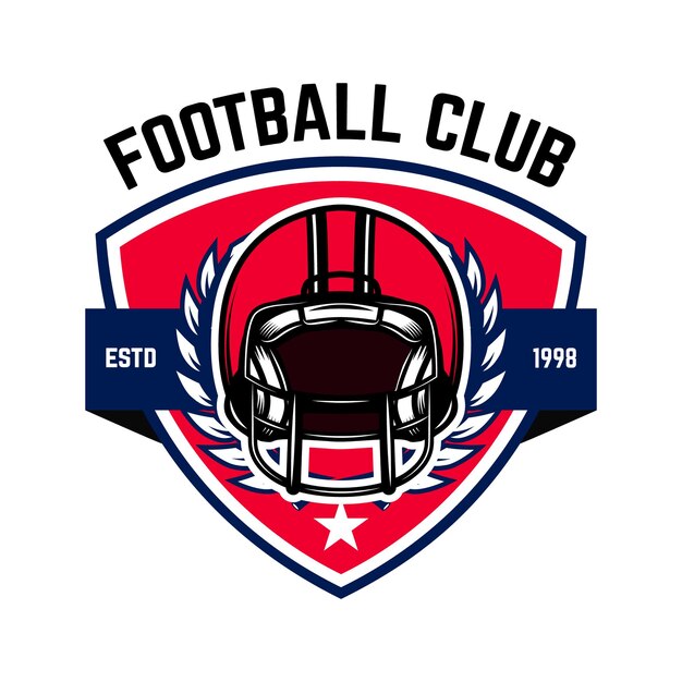 American Football Logo Template.