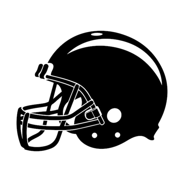 American football silhouettes Vector On White Background Vector illustration