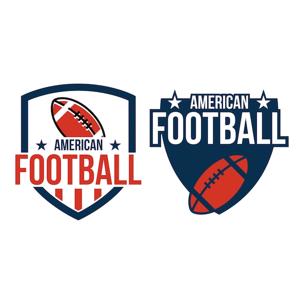 american football sport vector graphic design inspiration