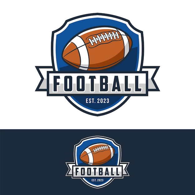 American Football Sports-logo en -badge