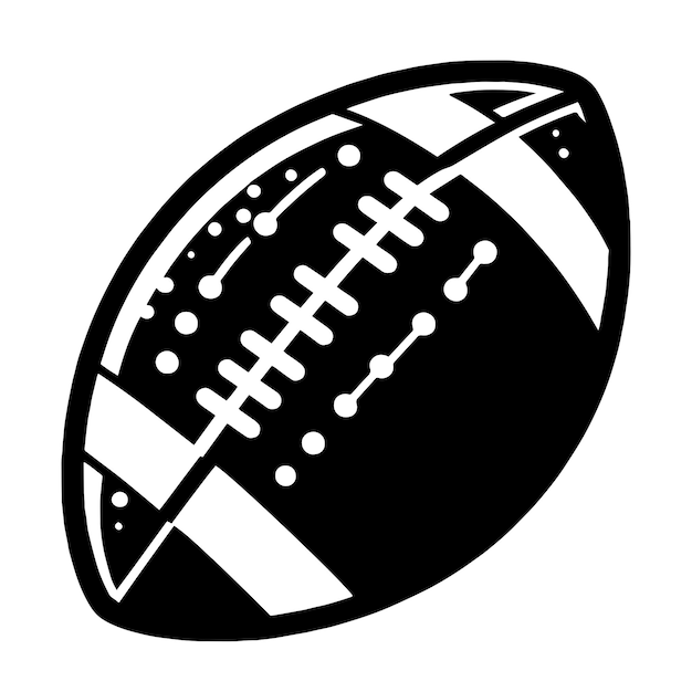 Vector american football svg