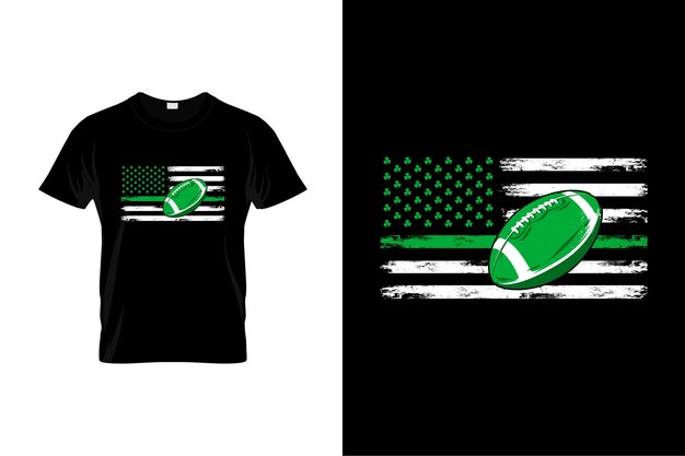 Vettore design di t-shirt di football americano o design di poster di football americano o design di magliette di football americano