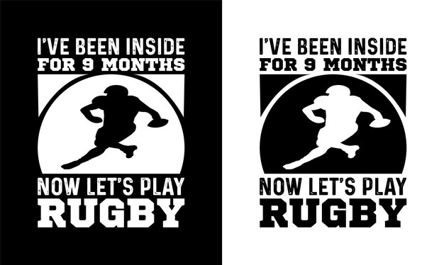 American football T shirt design, Rugby T shirt design