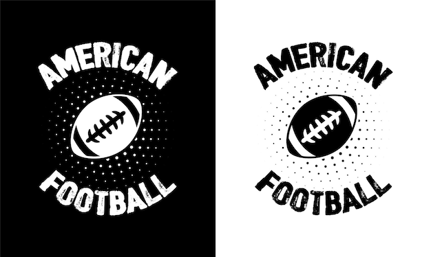 American football T shirt design, Rugby T shirt design