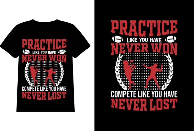 American Football T Shirt Design Vintage Typography and Vector Graphics design soccer Vintage back