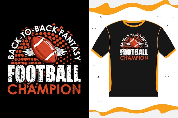 Vector american football t-shirt design