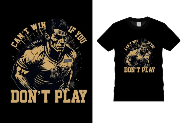 Дизайн футболки для американского футбола Идея векторного дизайна футболки для регби