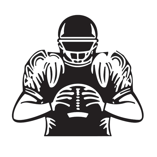 American Football Silhouettes Images - Free Download on Freepik