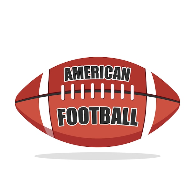 American football Vector Clipart Rugby Colorful Vector Rugby illustration American football