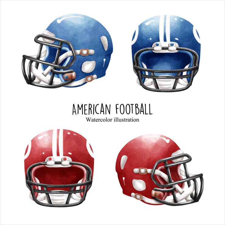 American football vector illustration