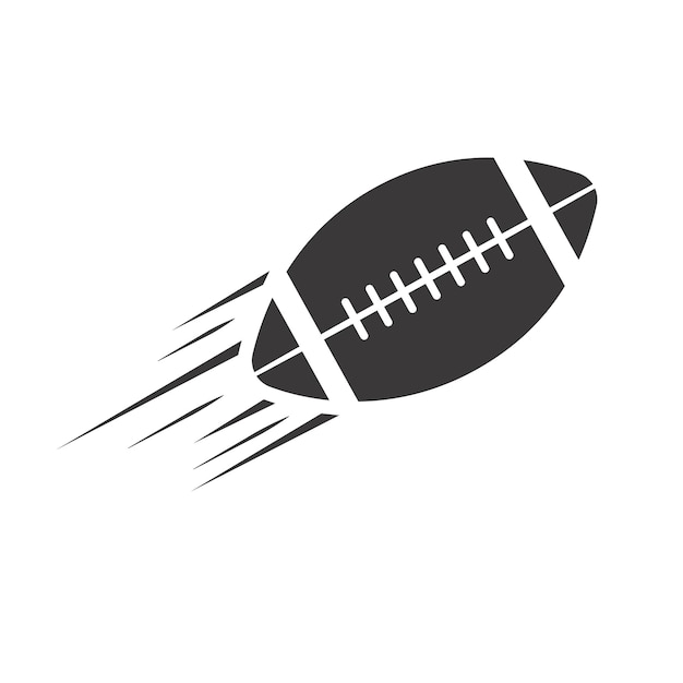 American football Vector Rugby Vector Rugby illustratie Amerikaans voetbal silhouet Voetbal
