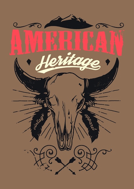 American Heritage dierenschedel