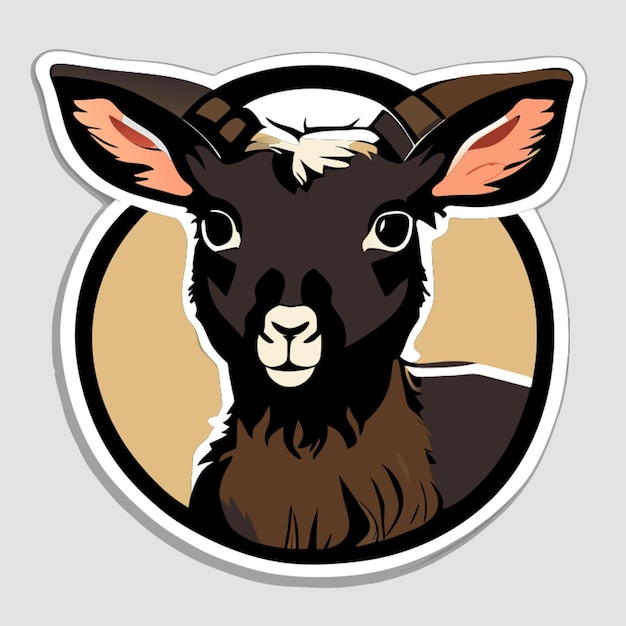 american pygmy goat sticker