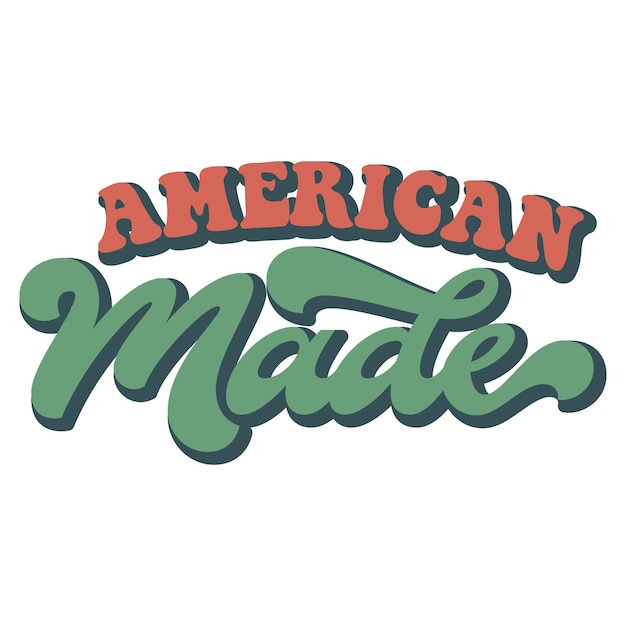 American Retro Design File Digital Download