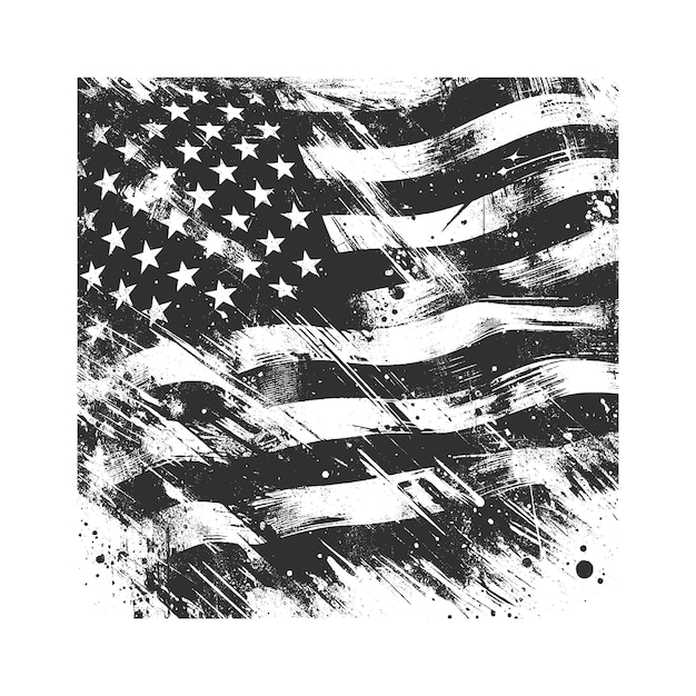 American USA Flag Independence Day 4th July