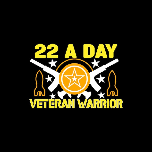 American veteran army t-shirt design, typography vector illustration.