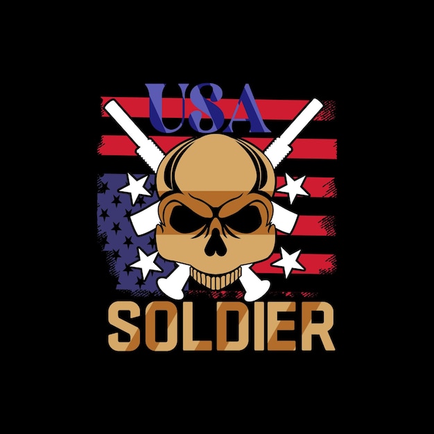 American veteran army t-shirt design, typography vector illustration.