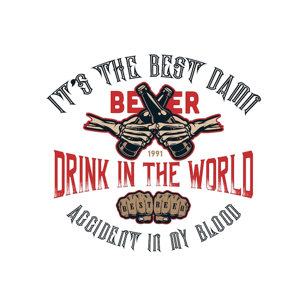 American whiskey label badge sticker print for tshirt