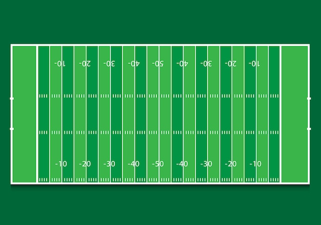 Amerikaans voetbalveld