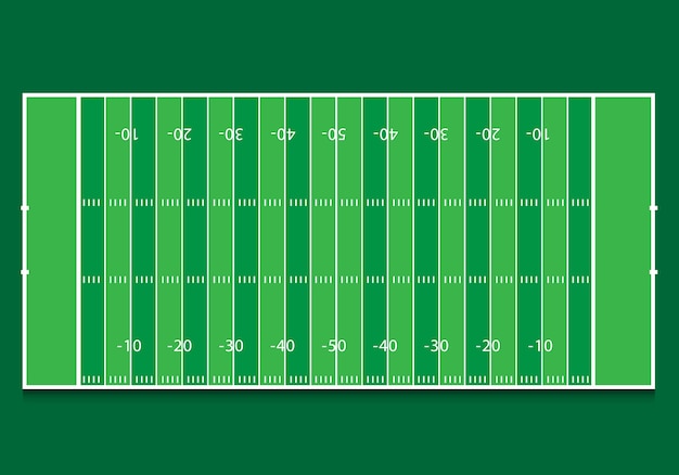 Amerikaans voetbalveld