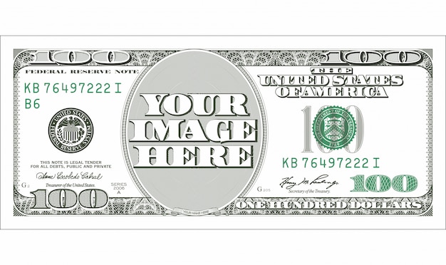 Vector amerikaanse dollar bill