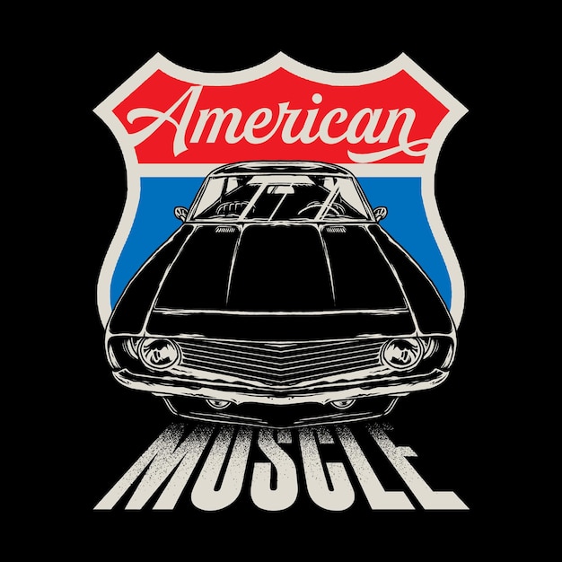 Amerikaanse Muscle Car