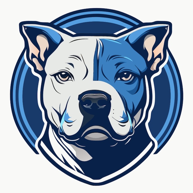 Amerikaanse pitbull terrier sticker