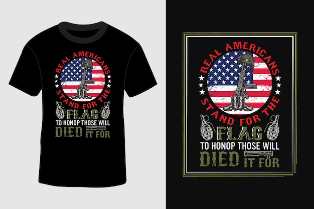 Amerikaanse Veteranendag T-shirtontwerpen