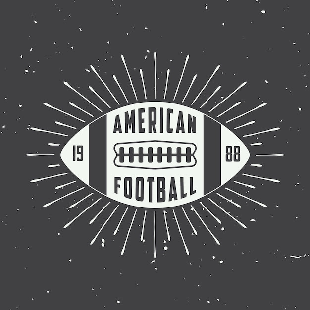 Amerikaanse voetbaletiketten, emblemen