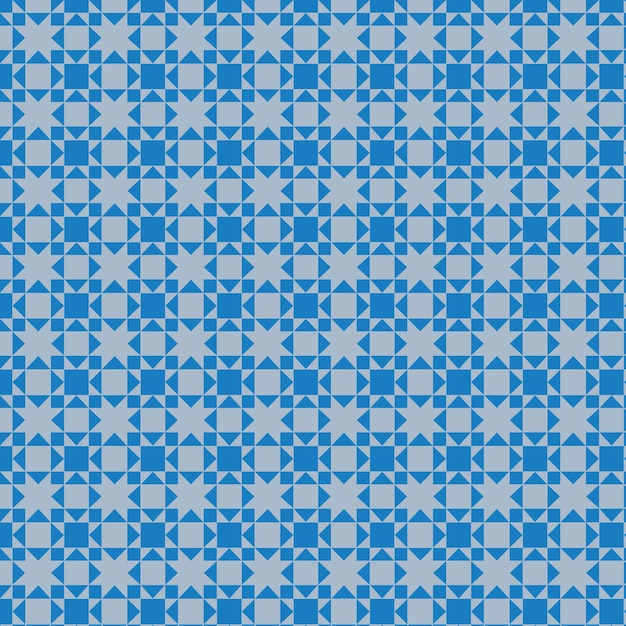 Vector amish star pattern design