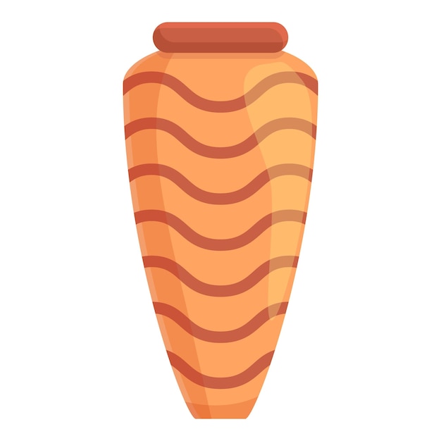Amphora vaas icoon Cartoon van amphora vaas vector icoon voor webontwerp geïsoleerd op witte achtergrond