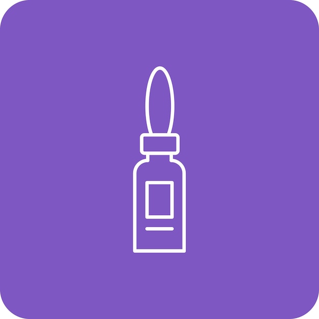 Ampoule vector icon Can be used for Pharmacy iconset