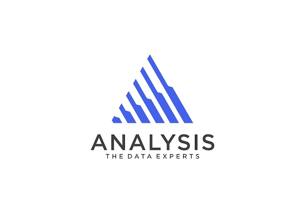 analyse data technologie logo ontwerpsjablonen