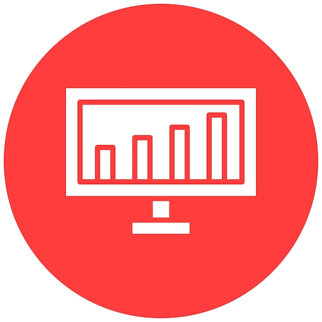 Analyse Vector Icon Ontwerp Illustratie
