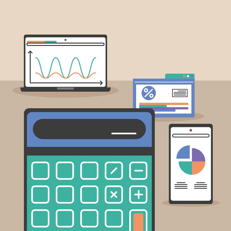 Vector analysis financial and calculator