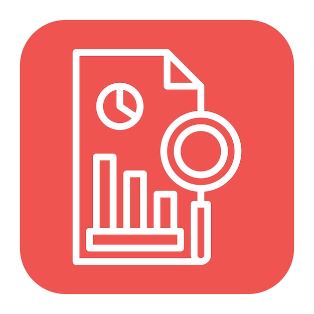 Analysis icon vector image Can be used for Supply Chain