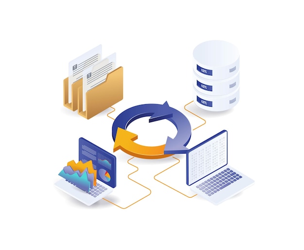 Analyst data server center network cycle