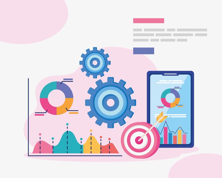 Vector analytics data with smartphone