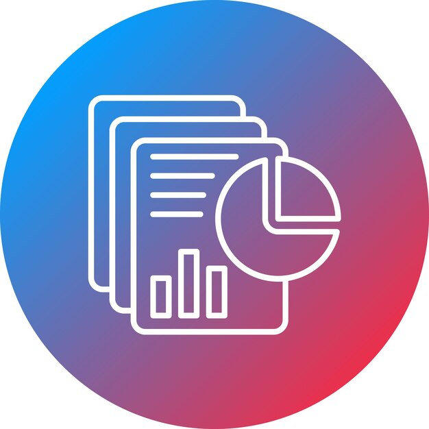 Analytics Reporting icon vector image Can be used for Social Media Agency