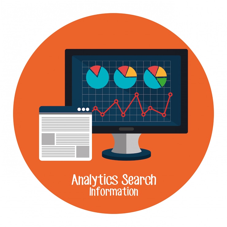 Vector analytics search information