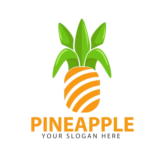 ananas pictogram vectorillustratie eps10