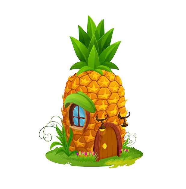 Ananas sprookjesachtige woningbouw of woning