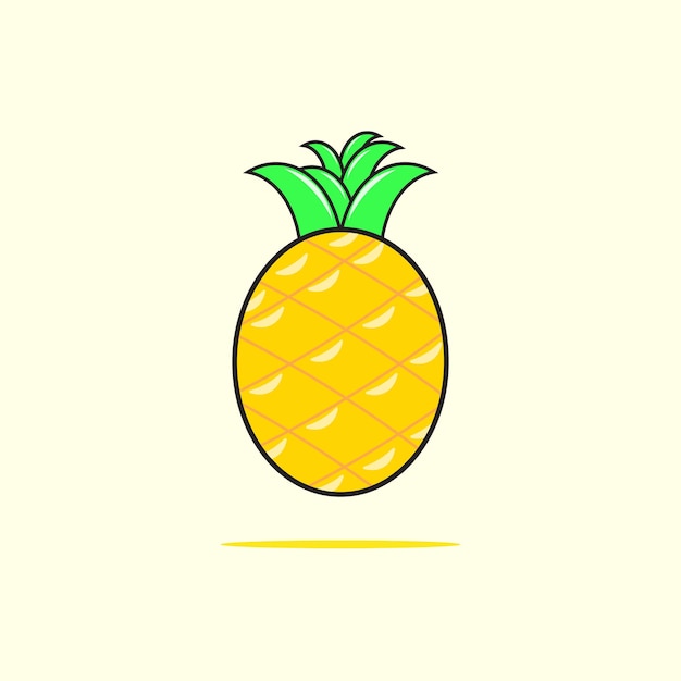 Ananas vector ontwerp