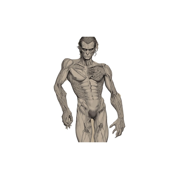 Anatomical drawings with the concept of Frankenstein's monster t shirt design