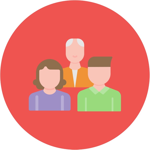 Ancestor icon vector image Can be used for Generation Gap