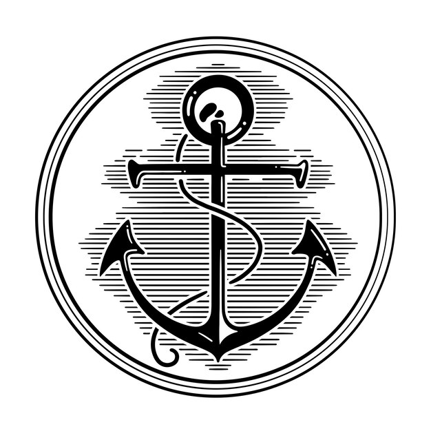 Vector anchor coin