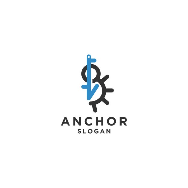 Anchor Logo Template vector symbol