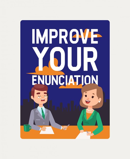 Anchorman courses. Improve your enunciation