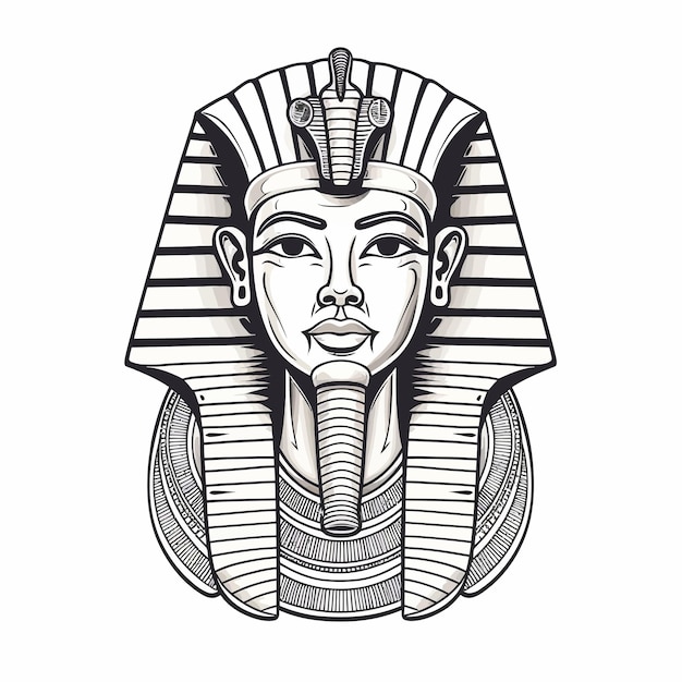 Vector ancient egypt kings