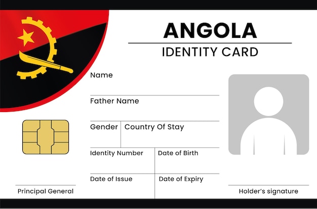 Design della carta dell'angola